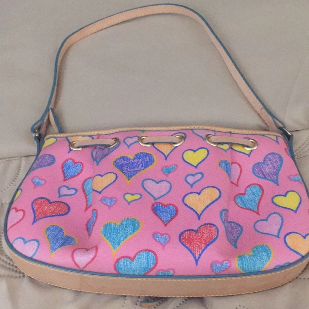 COPY - Dooney & Bourke pink print lay mark down - Picture 4 of 8